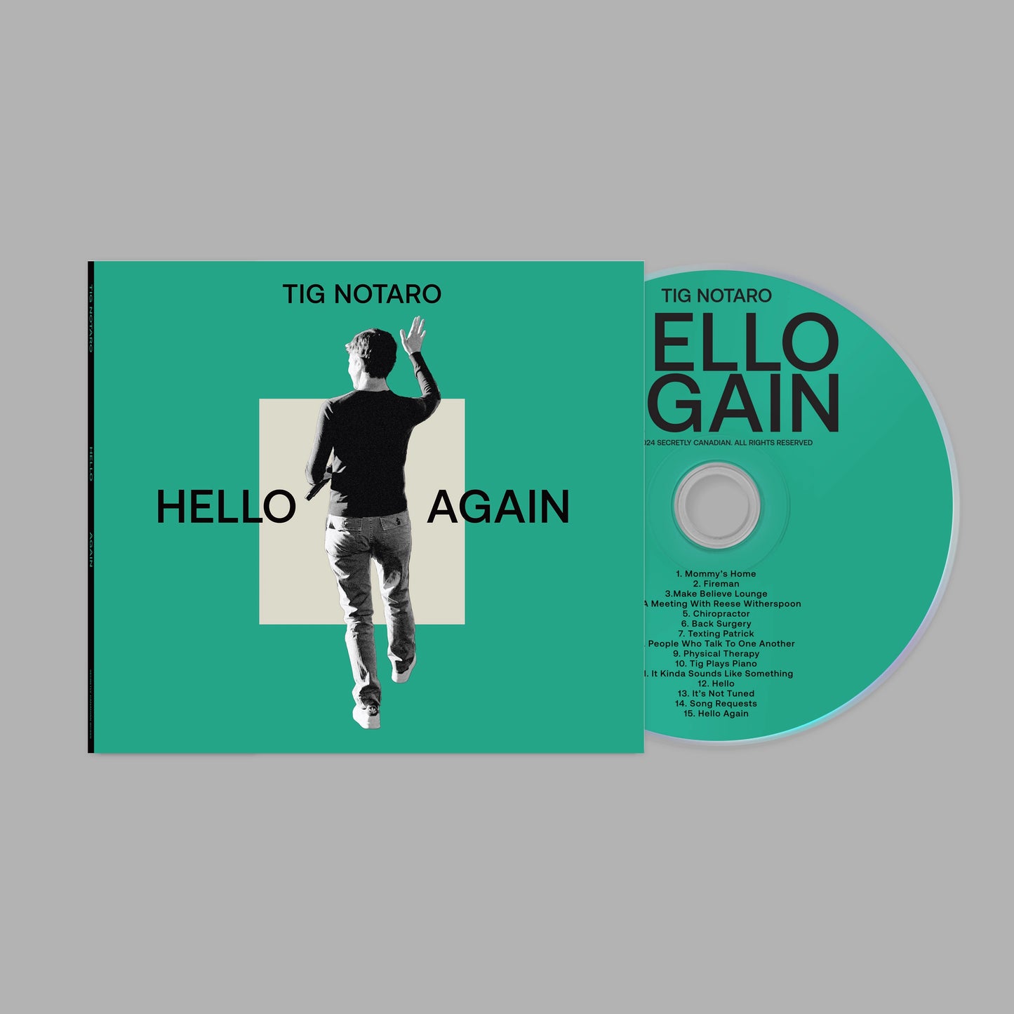 AUTOGRAPHED "HELLO AGAIN" VINYL