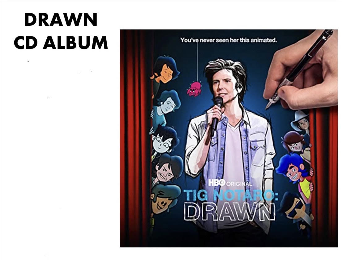 AUTOGRAPHED DRAWN CD ALBUM